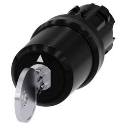 Cabeza llave 3SU, 22mm, plástico, con llave