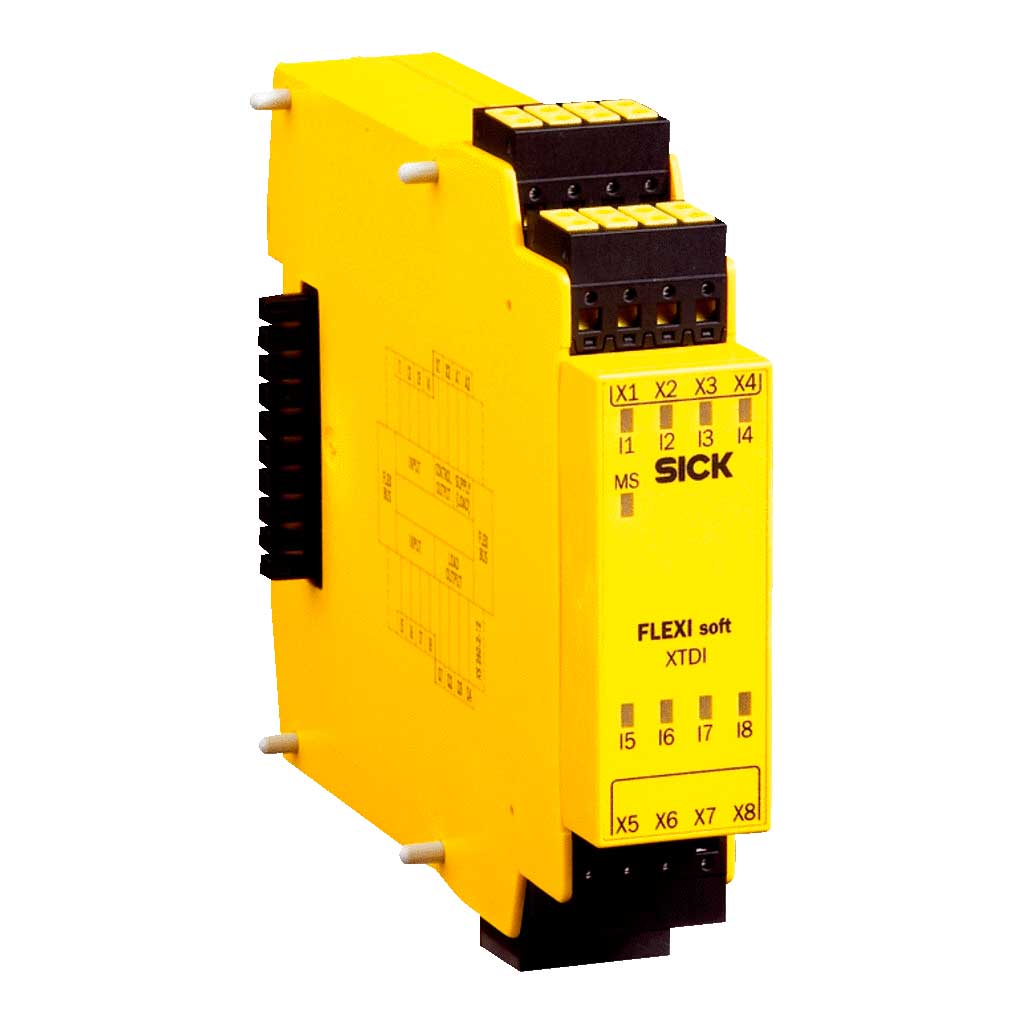 Controlador seg. Flexi Soft, Módulo de E/S, bornes