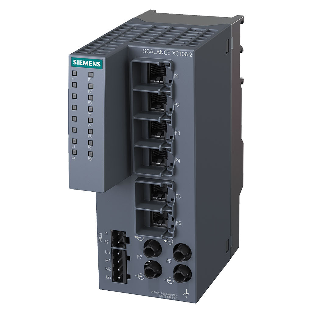 SCALANCE XC106-2 (BFOC)