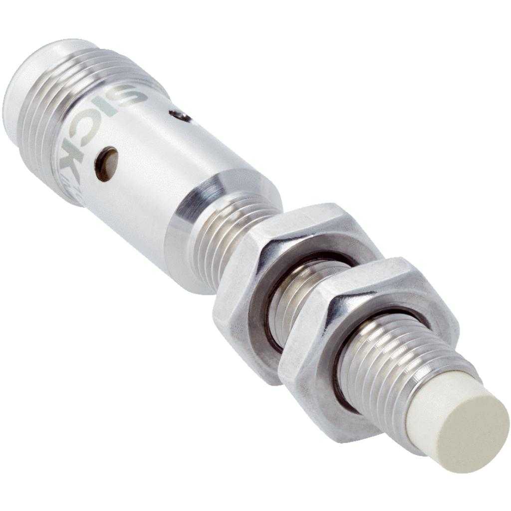 Inductivo IMF08, PNP NO/NC, Sn=4 mm ultracorta, no enrasado, CC de 4 hilos, M12 4P