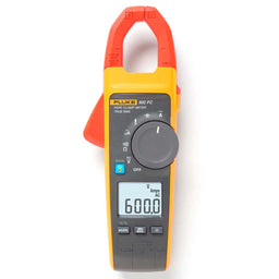 Pinza amperimétrica TRMS para medidas en HVAC, con medida de temperatura y µA