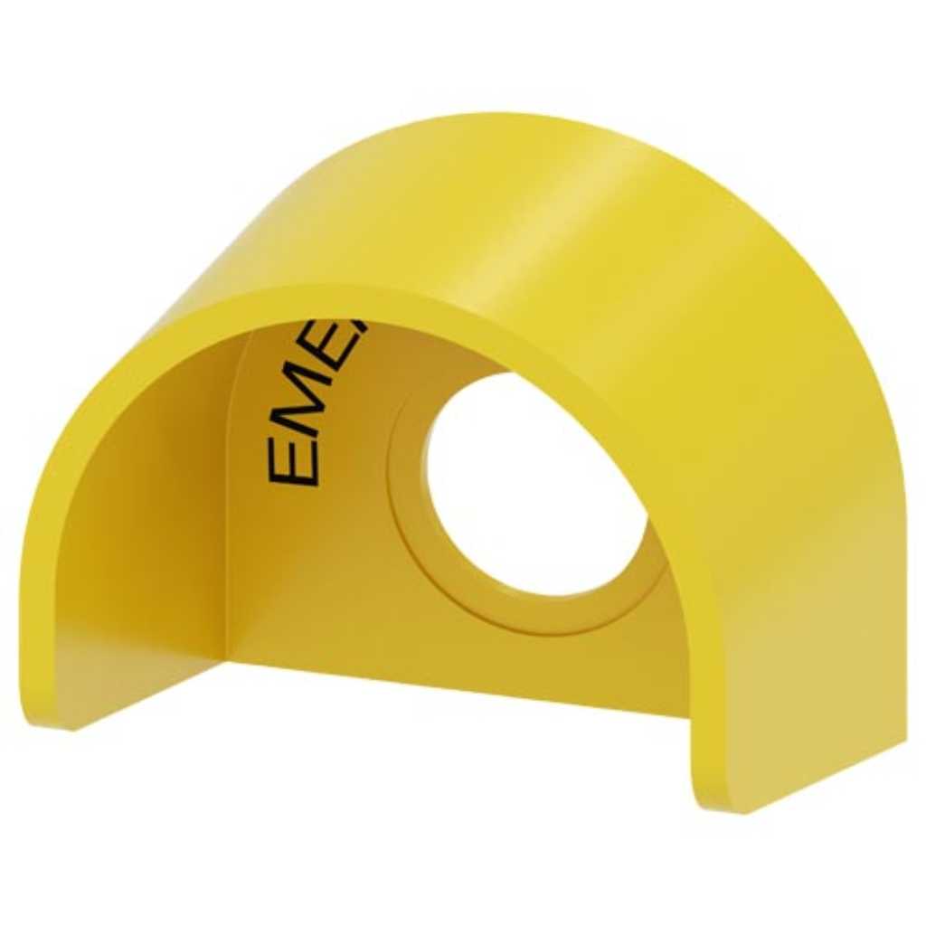 Cabeza seta 3SU, plástico, amarillo, seta