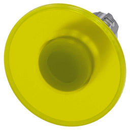 Cabeza seta 3SU, 22mm, metal, amarillo, seta