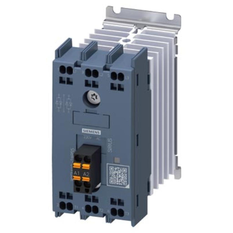 Contactor estático 3RF34, 3 polos AC-1, 10 A, 48-600 V / 230 V AC