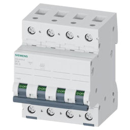 Magnetotérmico 400V 10kA 4 polos, D, 0,3A