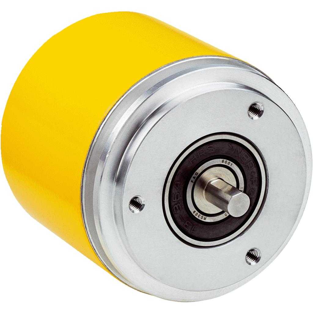 Encoder seguridad AFS/AFM60S Pro, SIL 3, PL e, Eje macizo Brida servo, M23 12P