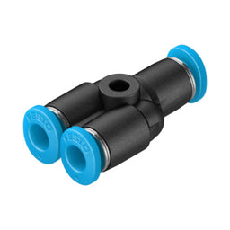 Racor mini en Y QSMY, tubo 4 mm
