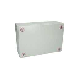 KX caja bornes, 300x200x120 mm, placa de entrada de cables