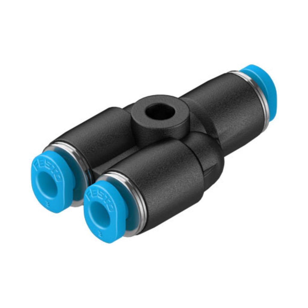Racor mini en Y QSMY, tubo 3 mm