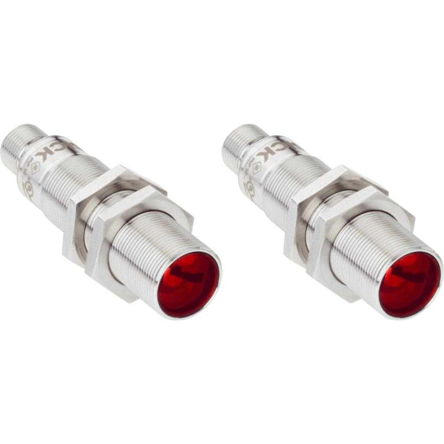 Barrera emisor-receptor GRSE18 LED, NPN, claro/oscuro, M12 4P
