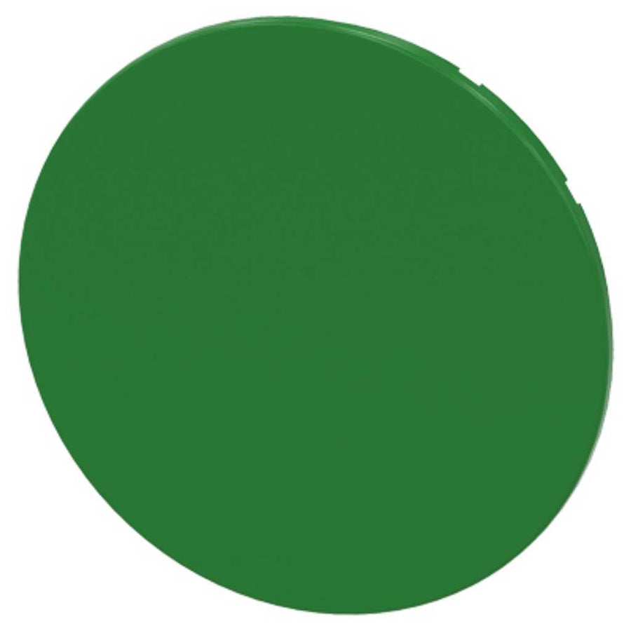 Cabeza pulsador 3SU, verde, rasante