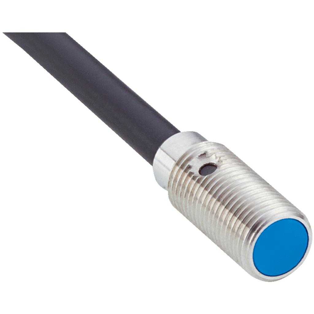 Inductivo IMM05, PNP NO, Sn=1,5 mm corto, enrasado, C.c. 3 hilos, cable 2 m