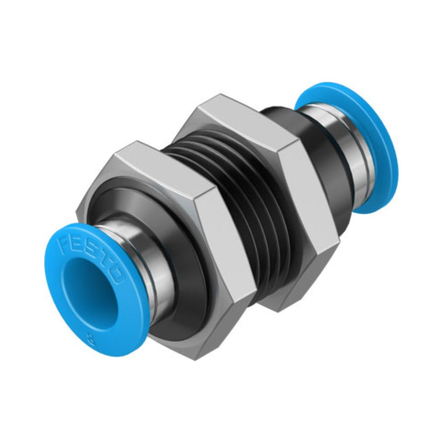 Racor pasamuros QSS, tubo 8 mm