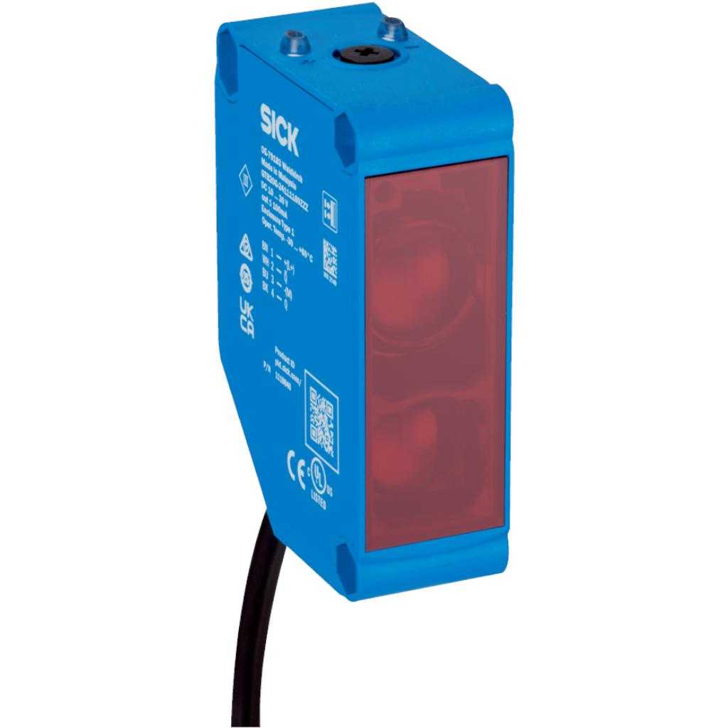 Fotocélula detección sobre objeto GTB20G LED, PNP/NPN, claro/oscuro, cable 4H 2m