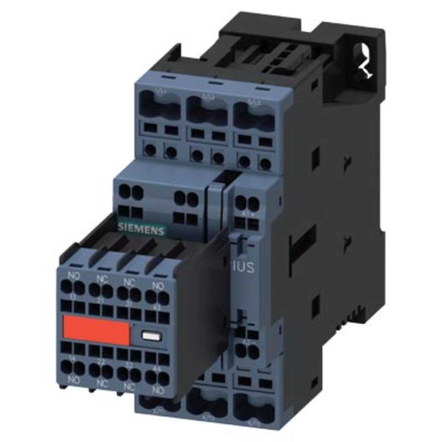Contactor, 38A, 18,5kW, 24V DC, tam. S0, resorte