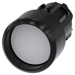 Cabeza pulsador 3SU, 22mm, plástico, blanco