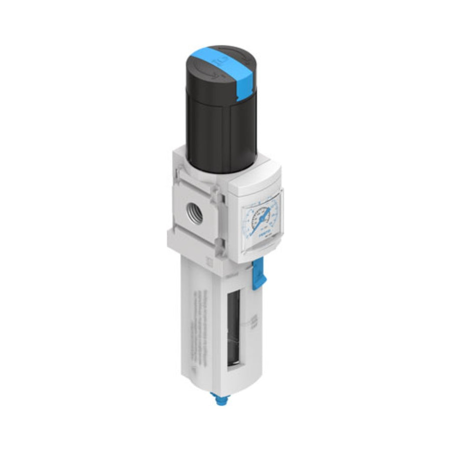 Unidad de filtro y regulador MS4-LFR-1/8-D7-ERM-AS