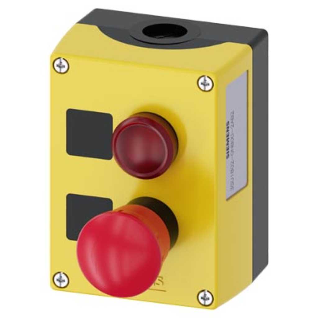 CAJA DE PLASTICO, 2 PUNTOS DE MANDO