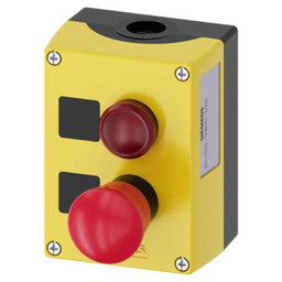 CAJA DE PLASTICO, 2 PUNTOS DE MANDO