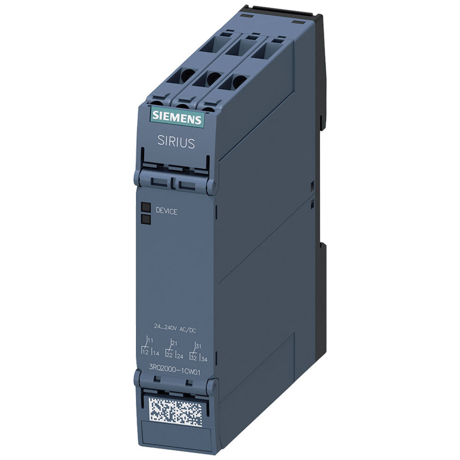 Relé interfaz, 3RQ, 3CO, 24-240V AC/DC, tornillo