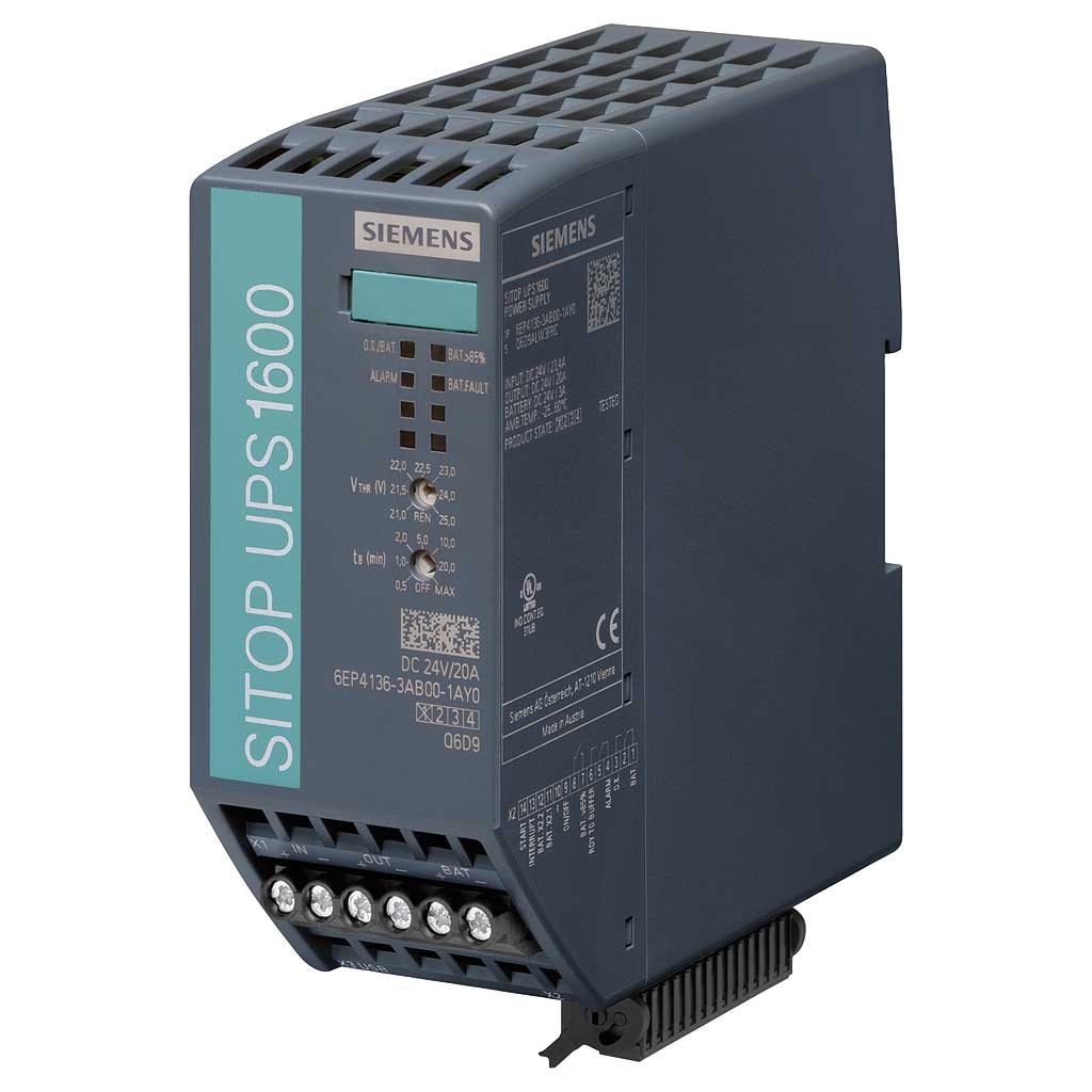 SITOP UPS1600/DC/DC24V/20A/USB