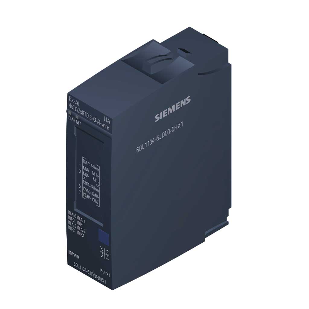 ET 200SP HA,Ex-AI 4xTC/2xRTD 2-/3-/4-Wire