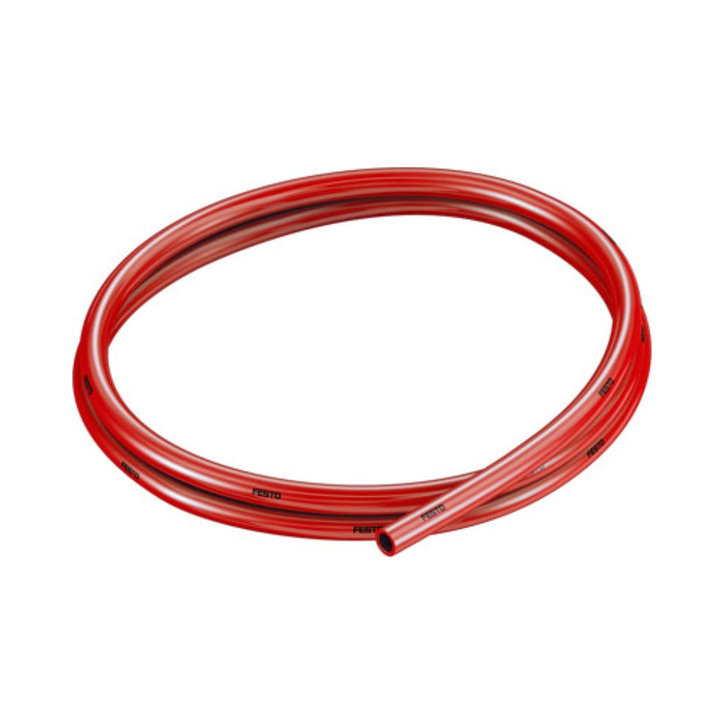 Tubo poliuretano PUN 8 mm, rojo