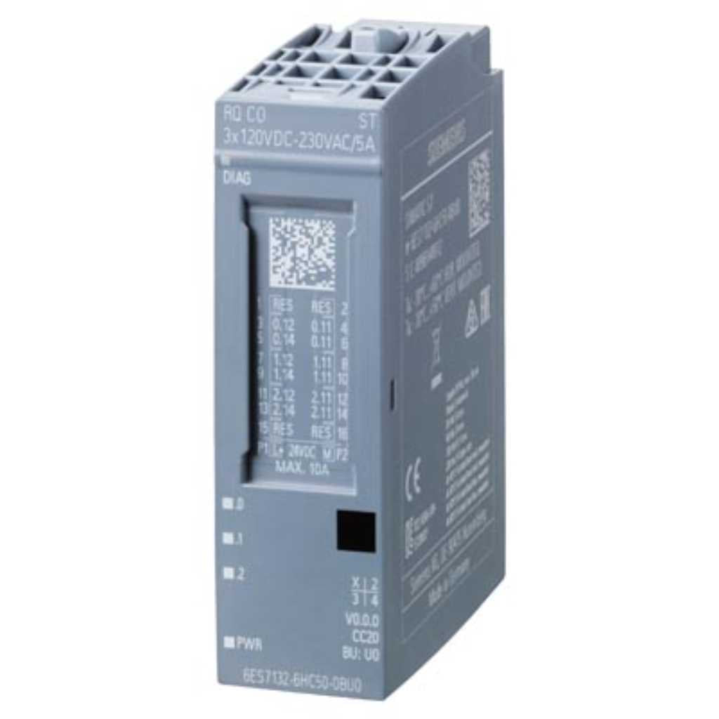ET 200SP, RQ CO 3x120VDC.230VAC/5A ST