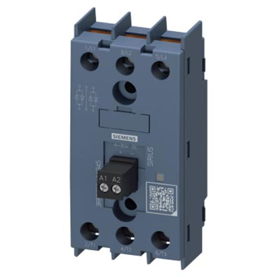 Relé estático 3RF32, 3 polos, 50 A, 48-600 V / 4-30 V DC