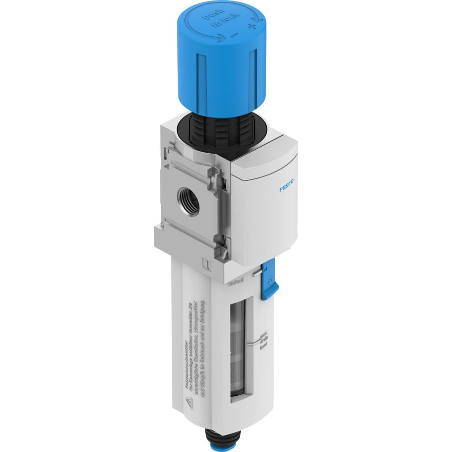 Unidad de filtro y regulador MS4-LFR-1/4-D7-E-R-V-VS