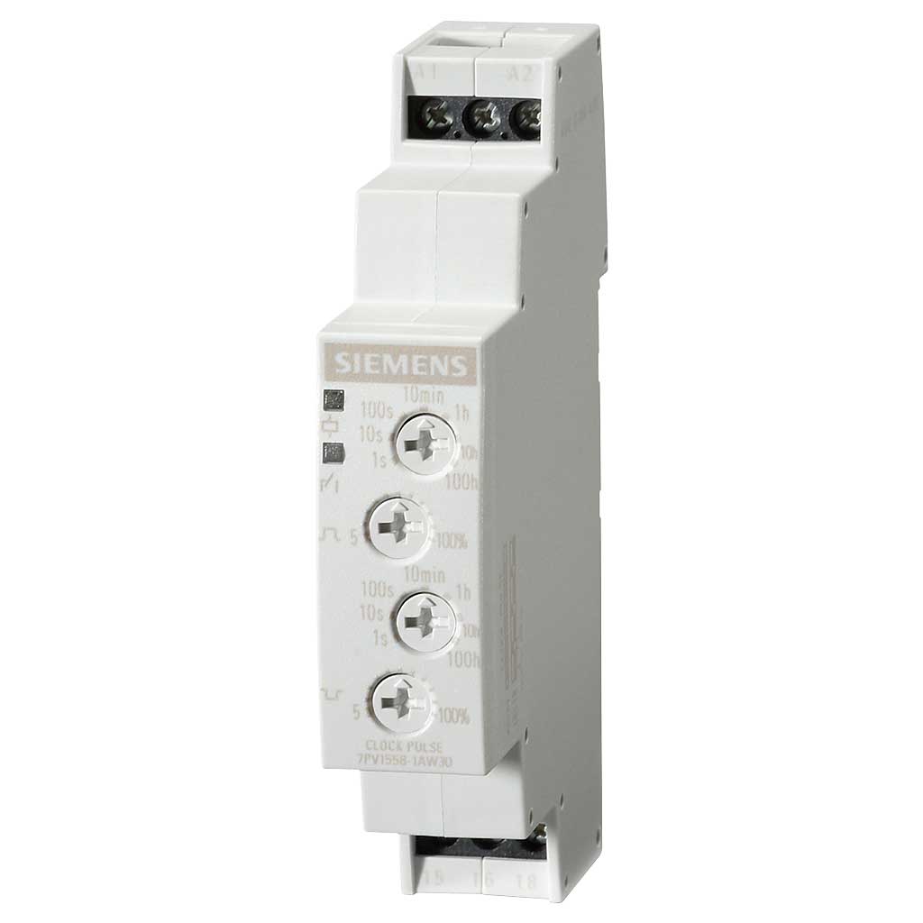 Relé temporizador, 7PV, 1CO, 12...240V AC/DC, tornillo