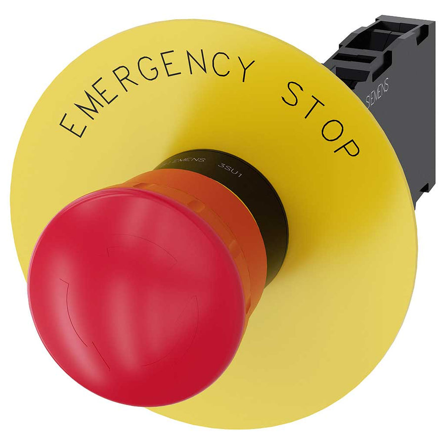 pulsador seta parada de emergencia