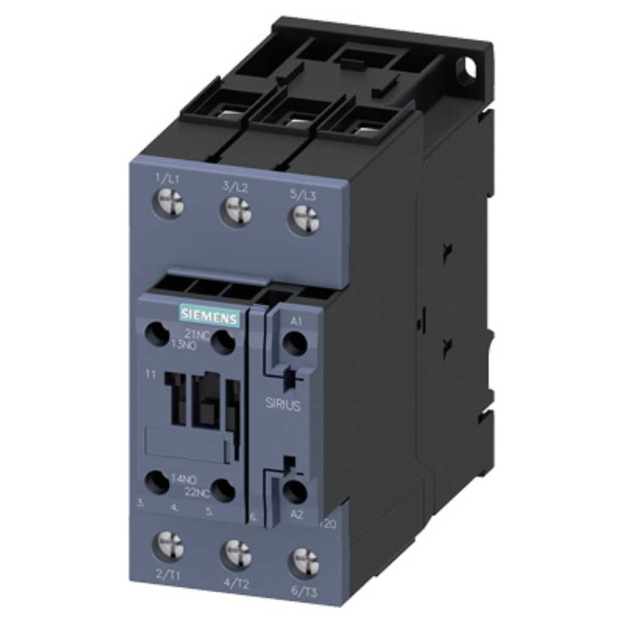 Contactor, 51A, 22kW, 48V AC, tam. S2, tornillo