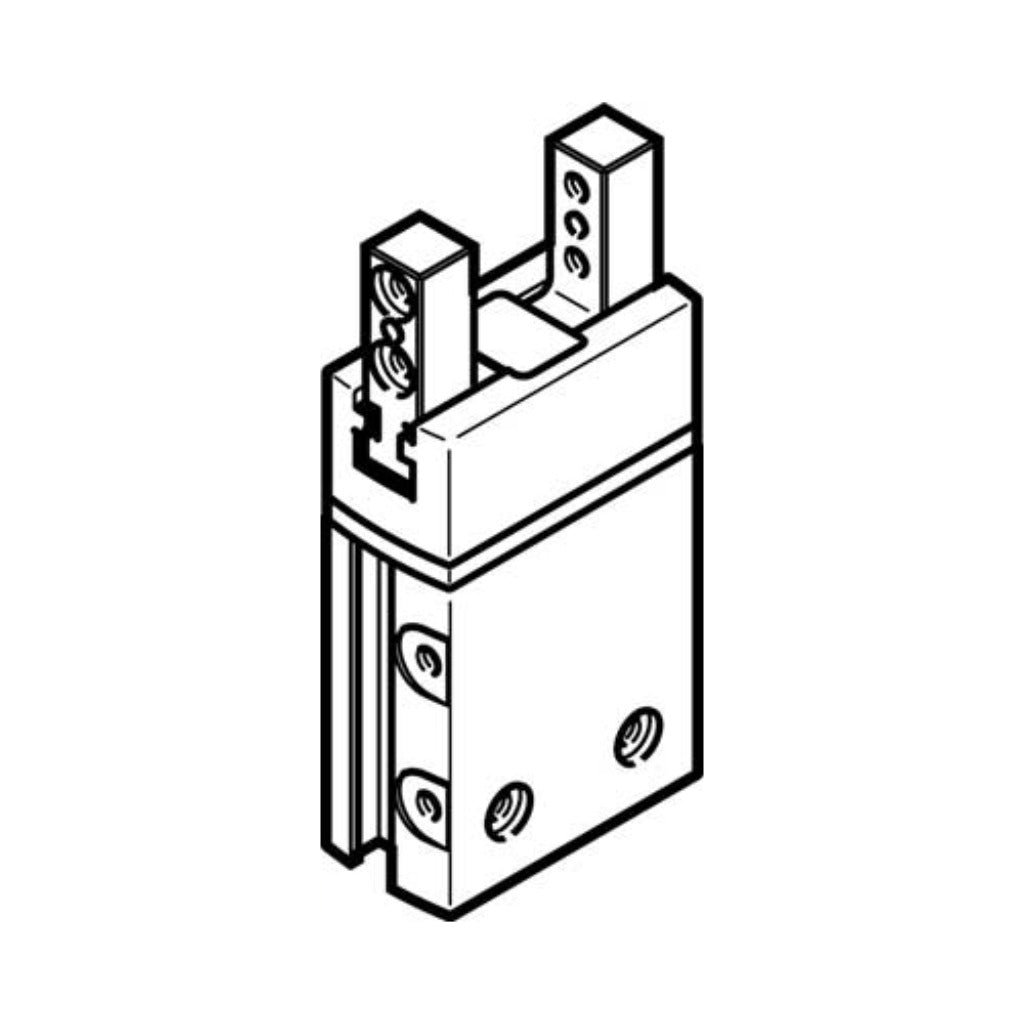 Pinza paralela DHPS 10 mm