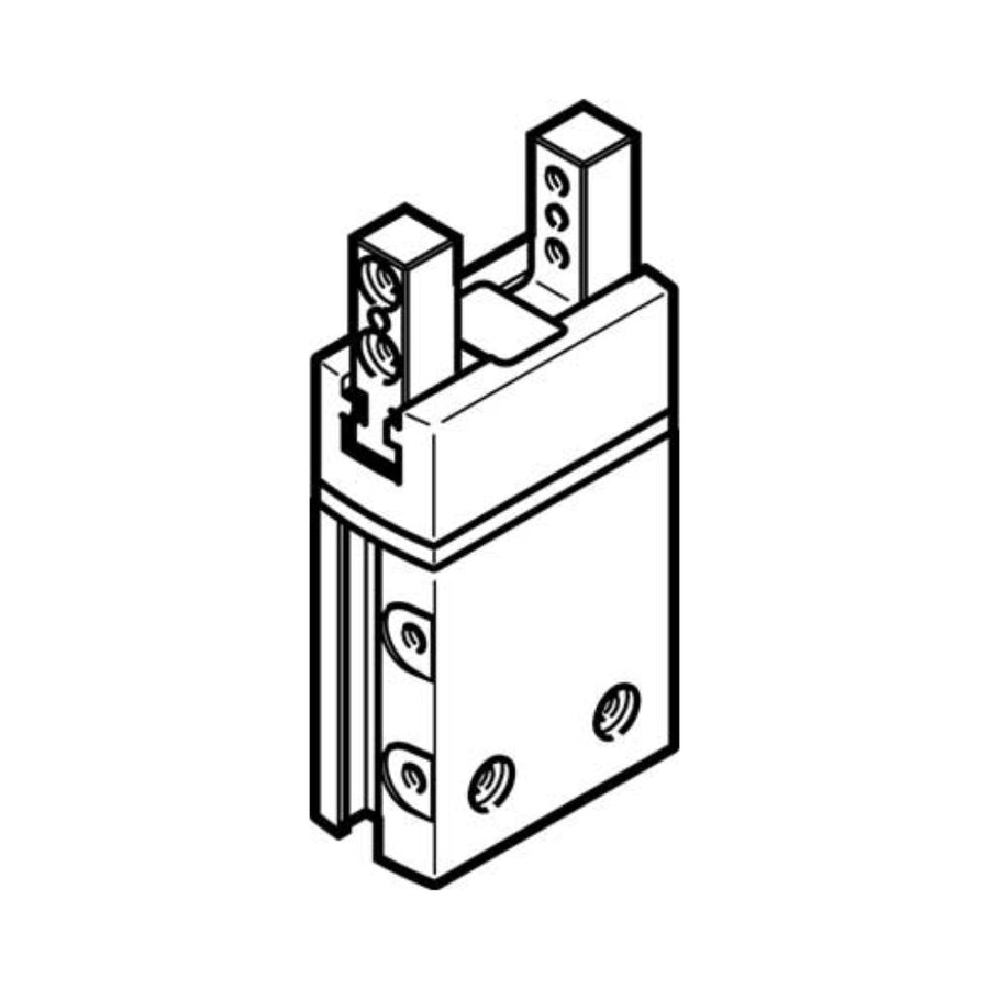 Pinza paralela DHPS 10 mm