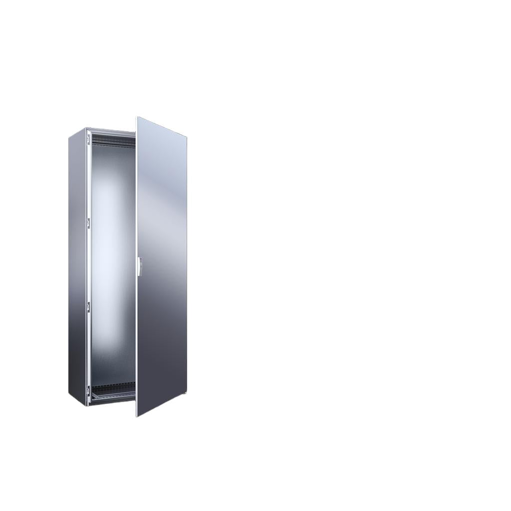 VX se armario individual INOX., 800x2000x600 mm, IP 66 / nema 4X y puerta delantera