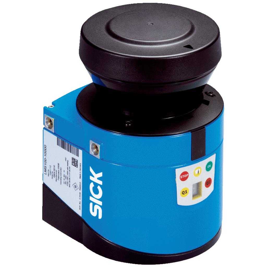 Sensor LiDAR LMS1xx, Evaluación de campo, 0,5m...20m, 270°, IP65