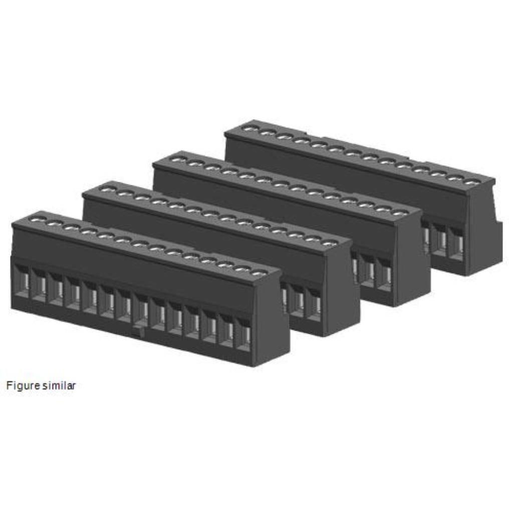 Connector Block, 14 Poles, Tin (4/PK)