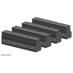 Connector Block, 14 Poles, Tin (4/PK)