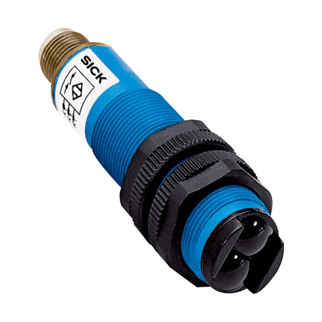 Fotocélula detección sobre objeto VT18 LED, TRIAC, claro, M12 4P
