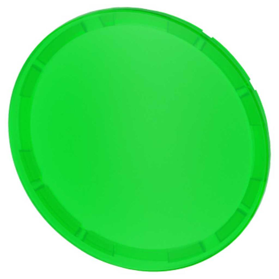 Cabeza pulsador 3SU, verde, rasante