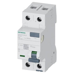 Interruptor diferencial, 2 polos, tipo A, 125V, 25A, 30mA