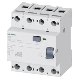 Interruptor diferencial, 4 polos, tipo AC, 400V, 125A, 100mA