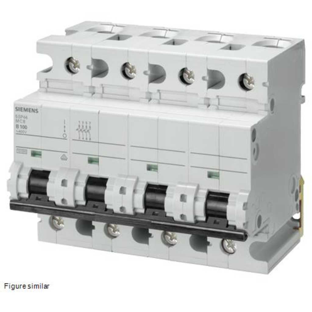 Magnetotérmico 400V 10kA, 4 polos, C, 125 A, T=70 mm