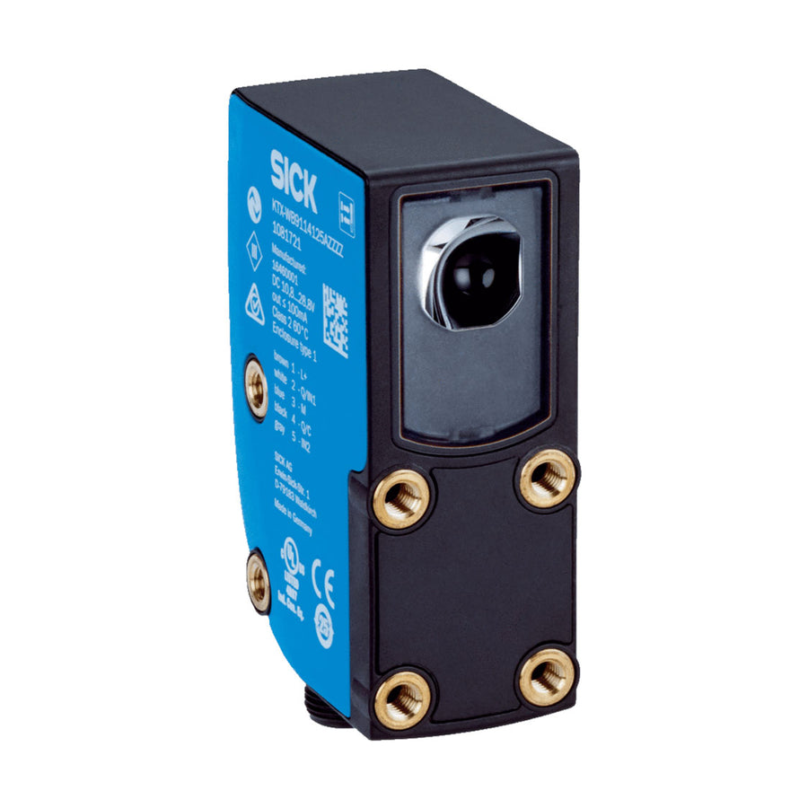 Sensor contraste KTX, LED, RGB, 13mm, PNP, M12 4P