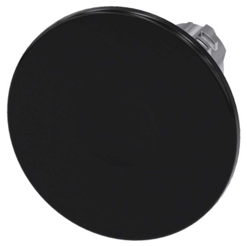 Cabeza seta 3SU, 22mm, metal, negro, seta