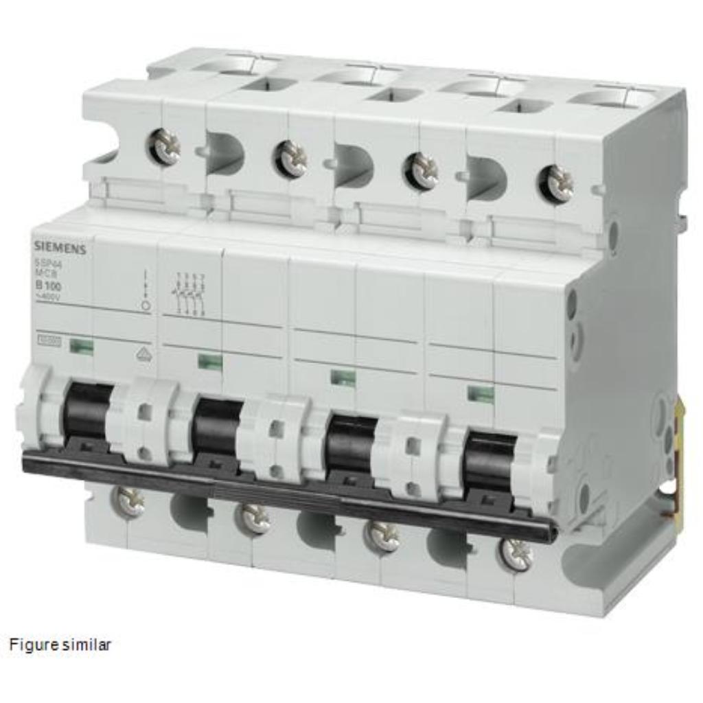 Magnetotérmico 400V 10kA, 4 polos, D, 80A, T=70 mm