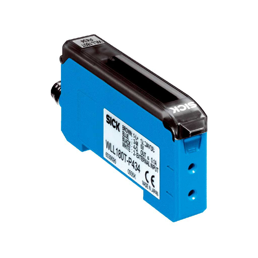 Sensor fibra óptica WLL180, Amplificador de fibr, Luz roja visible