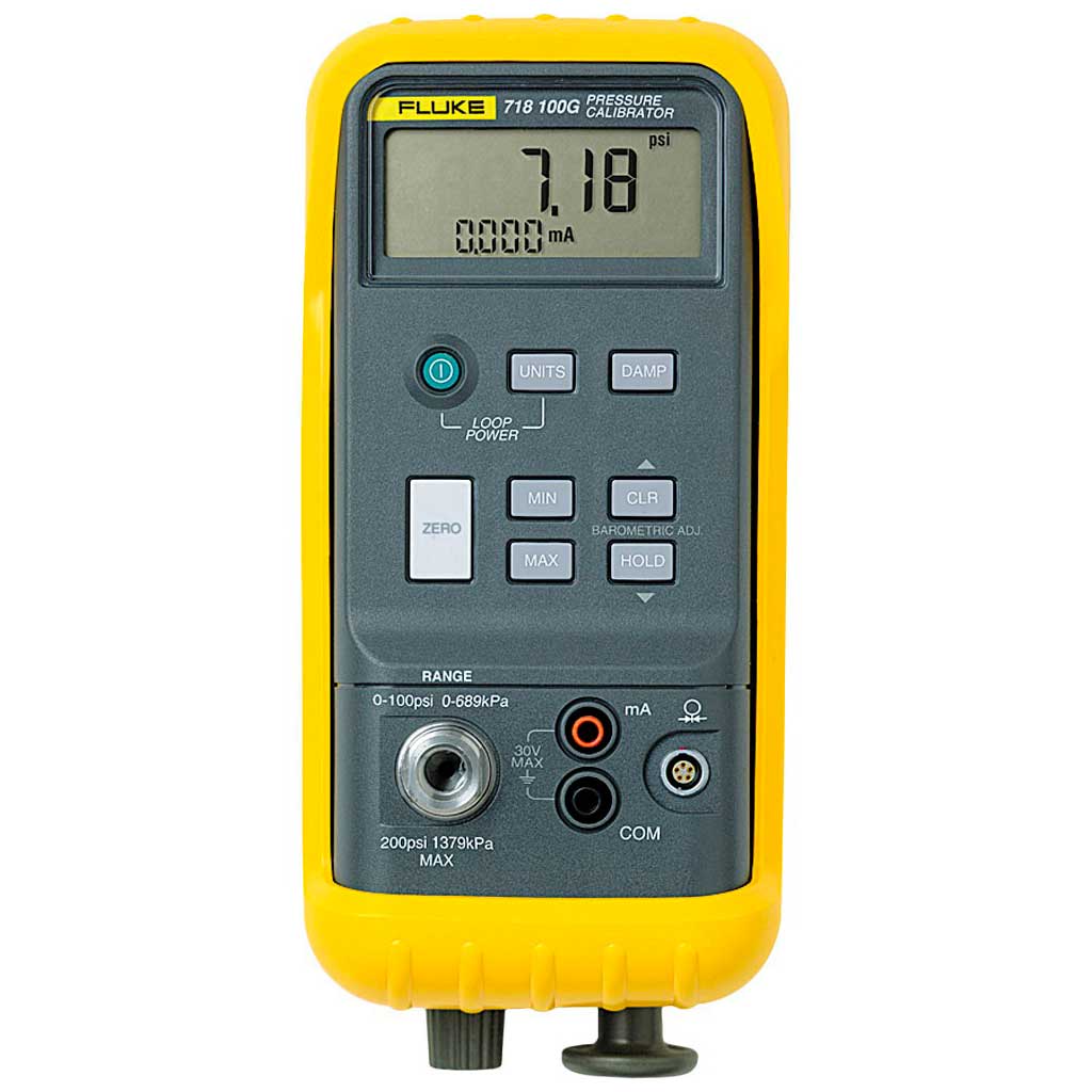 Calibrador de presión 70 mbar con interface para 700PXX y bomba incorpora