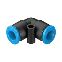 Racor mini codo QSML, tubo 6 mm